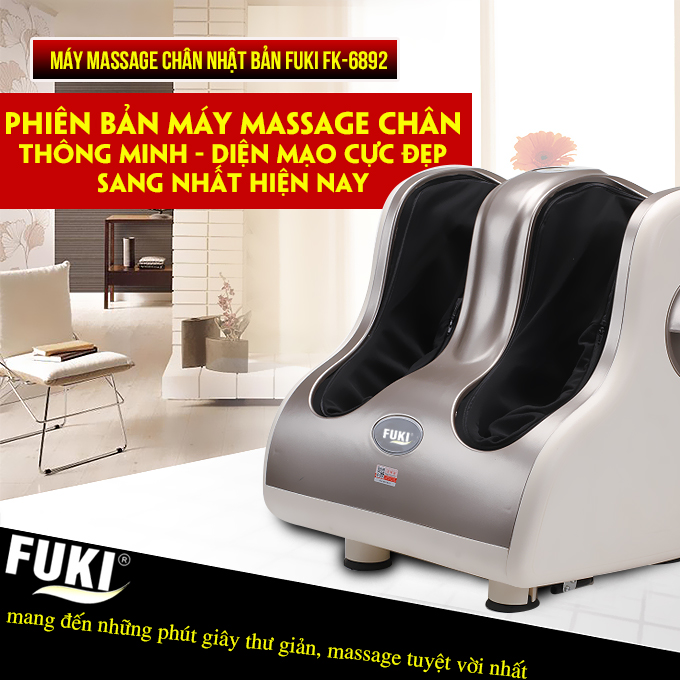 Máy massage chân Nhật Bản Fuki FK-6892